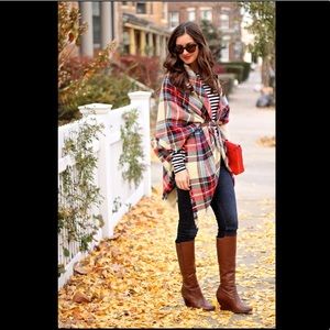 classic tartan blanket scarf